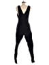 Bogner Solid Black Jumpsuit Size 10 - photo 2