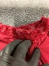 Unbranded 100% Polyester Burgundy Casual Dress Size M - photo 7
