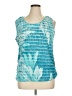 Christopher & Banks Teal Sleeveless Blouse Size XL - photo 1