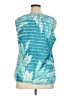 Christopher & Banks Teal Sleeveless Blouse Size XL - photo 2