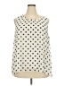 Collective Concepts 100% Polyester Ivory Sleeveless Blouse Size 2X - photo 1