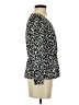 J.Crew 100% Polyester Black 3/4 Sleeve Top Size 4 - photo 4