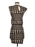 Bebe Houndstooth Black Casual Dress Size XS - photo 2
