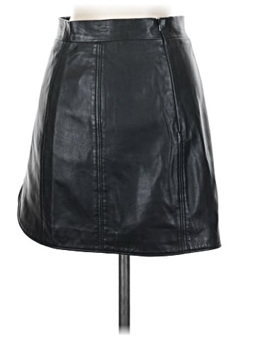 BB Dakota Faux Leather Skirt (view 2)