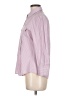 Theory Stripes Pink 3/4 Sleeve Button-Down Shirt Size M - photo 5