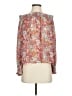 Umgee 100% Polyester Floral Pink Long Sleeve Blouse Size S - photo 1