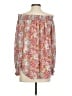 Umgee 100% Polyester Floral Pink Long Sleeve Blouse Size S - photo 2