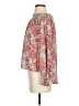 Umgee 100% Polyester Floral Pink Long Sleeve Blouse Size S - photo 5