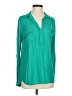 Splendid 100% Rayon Teal Long Sleeve Blouse Size XS - photo 1