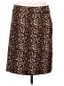 George Animal Print Brown Casual Skirt Size M - photo 1