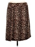George Animal Print Brown Casual Skirt Size M - photo 2