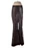 Shein 100% Polyurethane Brown Dress Pants Size M - photo 1