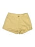 Unbranded Solid Yellow Khaki Shorts Size 14 - photo 1