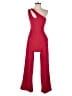 Crystal Sky Solid Red Jumpsuit Size XS - photo 1
