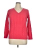 Chaps 100% Cotton Pink Pullover Sweater Size 1X - photo 1
