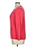 Chaps 100% Cotton Pink Pullover Sweater Size 1X - photo 5