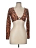 Assorted Brands Orange Long Sleeve Top Size M - photo 1