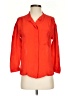 NSF Orange 3/4 Sleeve Button-Down Shirt Size S - photo 1