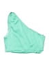 Do & Be Solid Green Sleeveless Blouse Size M - photo 2