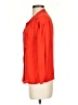 NSF Orange 3/4 Sleeve Button-Down Shirt Size S - photo 5