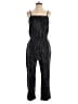 Old Navy 100% Cotton Metallic Black Jumpsuit Size M - photo 1