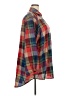 Unbranded 100% Polyester Plaid Red 3/4 Sleeve Blouse Size 5X - photo 4