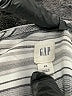 Gap Stripes Gray Ivory Jumpsuit Size XS - photo 4