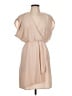H&M 100% Polyester Solid Tan Cocktail Dress Size 10 - photo 1