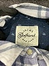 Jachs Girlfriend Plaid Silver Long Sleeve Button-Down Shirt Size XL - photo 7