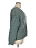 Shein Curve 100% Polyester Chevron-herringbone Teal Pullover Sweater Size 14 Plus (1) - photo 4