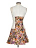 Tibi Print Orange Cocktail Dress Size 4 - photo 2