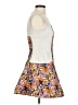 Tibi Print Orange Cocktail Dress Size 4 - photo 4