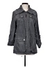Tommy Hilfiger 100% Polyester Gray Raincoat Size S - photo 1
