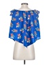 Mimi Chica Blue Sleeveless Blouse Size S - photo 2
