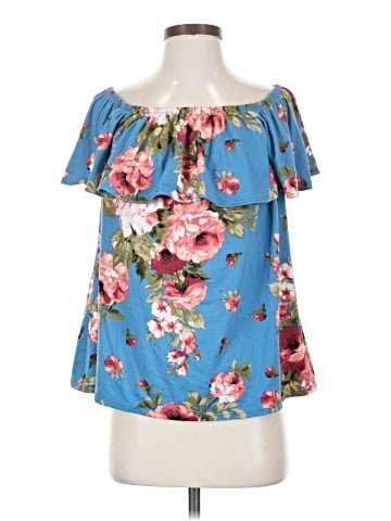 Discreet Short Sleeve Blouse (view 1)