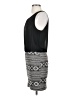 Windsor Graphic Gray Casual Dress Size S - photo 5