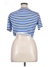 Unbranded Blue Short Sleeve Top Size 2X - photo 2