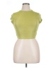 Fashion Nova Green Short Sleeve Top Size XL - photo 1