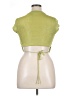 Fashion Nova Green Short Sleeve Top Size XL - photo 2