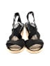 Andre Assous Black Wedges Size 6 - photo 2