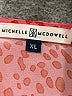 Michelle McDowell Red 3/4 Sleeve Blouse Size XL - photo 7