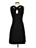 Eddie Bauer Solid Black Casual Dress Size S - photo 2
