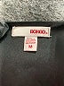 Bongo Color Block Black Cocktail Dress Size M - photo 7