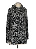 Dana Buchman Animal Print Silver Pullover Sweater Size S - photo 1