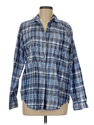 Cherokee Long Sleeve Button-Down Shirt (view 1)