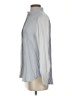 J.Crew Stripes Gray Long Sleeve Blouse Size 2 - photo 5