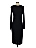 Cato Solid Black Cocktail Dress Size S - photo 2
