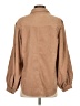 12th Tribe Brown 3/4 Sleeve Button-Down Shirt Size S - photo 2