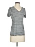 Adidas 100% Polyester Gray Active T-Shirt Size S - photo 1