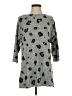 Gibson Animal Print Gray Pullover Sweater Size S - photo 1